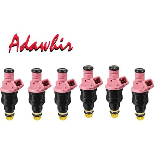 6PCS Fuel injector For BMW 328I 328IS 528I M3 Z3 E36 E39 E38 2.8 3.2L L6 OEM 0280150440, 0 280 150 440, 13641703819,0280 150 440
