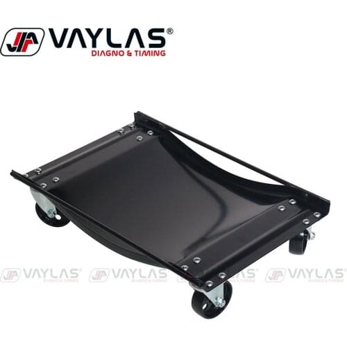 Car Vehicle Moving Tool Vehicle Wheel Dolly with Black Iron Caster Jack Mover Workshop Tools for Automotive Repair