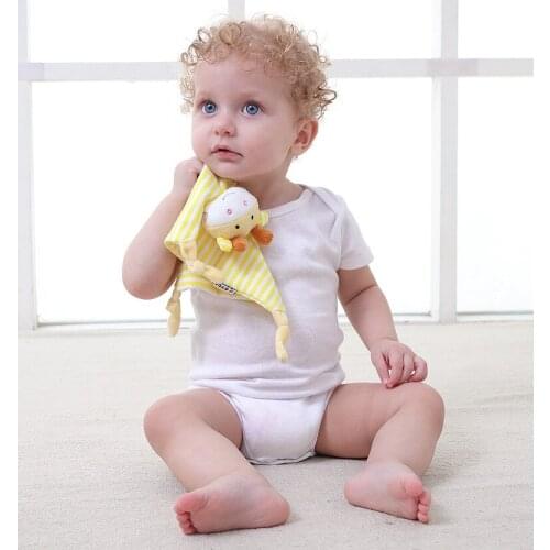 Baby Infant Animal Soothe Appease Towel Cartoon Plush Toys for Newbron Soft Stuffed Comforting Towel Anime Plush Soothing Towel