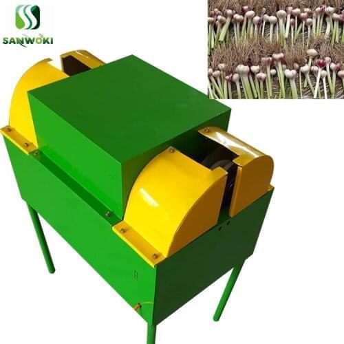 Electric Garlic Tail Cutter vegetable Root Cutting Machine Garlic Root Cut machine Garlic root cutter machine garlic stem cutter