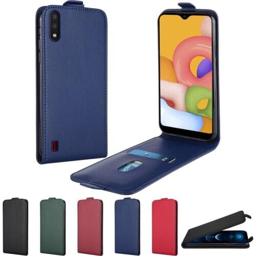 Leather Case for Samsung A01 M01 A2 A3 J2 J4 Core A02 M02 A02S M02S A3 A5 2016 2017 A6 A8 Plus A7 A9 2018 Flip Cover Phone case
