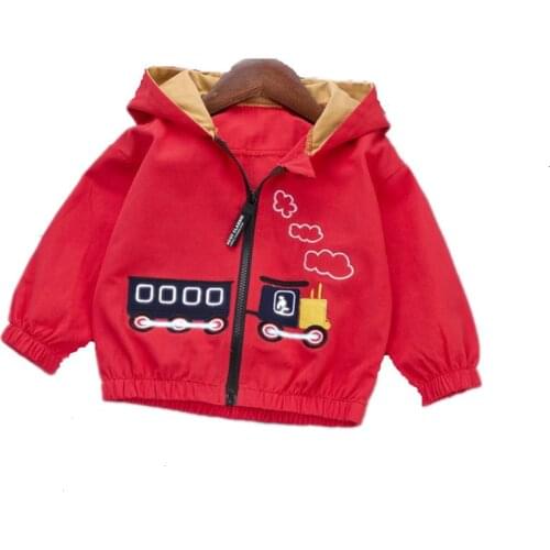 New Spring Autumn Baby Clothes Suit Children Boys Girls Fashion Cartoon Hooded Jacket Toddler Casual Clothing Kids Tracksuits