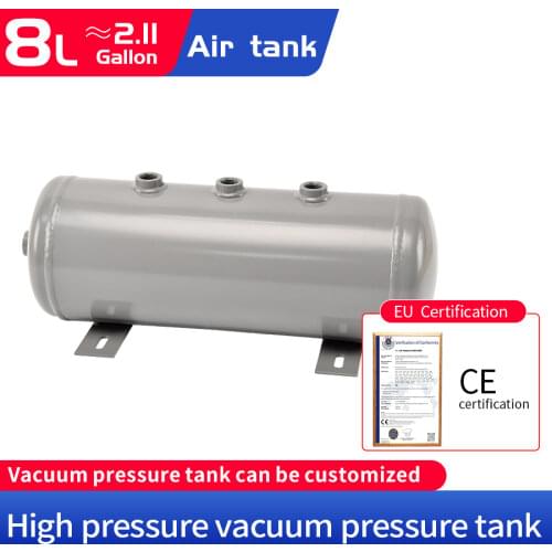YCZX Small Vacuum Horizontal Air Storage Tank 8L-A