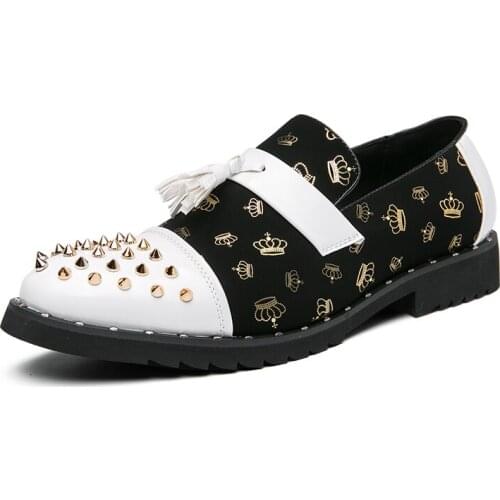 Plus size 48 rivet mens shoes retro classic mens driving shoes mens shoes original flat bottom casual mens dress shoes обувь