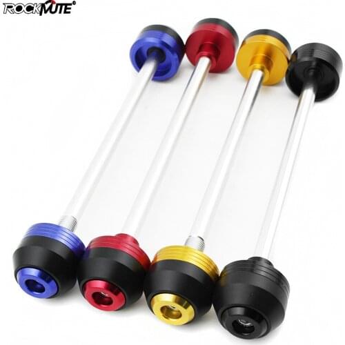 Front Axle Fork Crash Sliders For SUZUKI GSX-R750 2000 2001 2002 2003 2004 2005 Motorcycle Wheel Falling Protector Pad