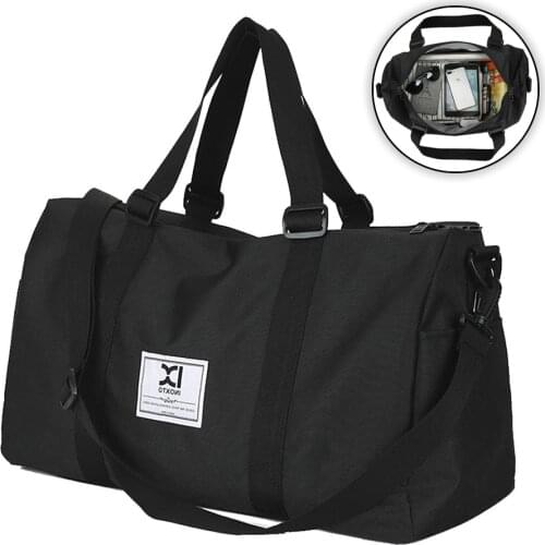 KoKossi Gym Bag Fitness Training Durable Multifunction Handle Bag Men Women Sports Large Capacity Travel Sac De Shoulder Bag