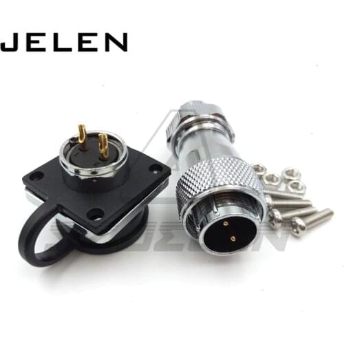 WS16 Waterproof connector 2 3 4 5 6 7 8 9 pin Connector plug and socket, Metal aerospace connector panel mount connector