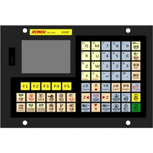 XC609T 2 Axis USB CNC Control System G-code Support Outer Circle, End Face, Slot,Taper, Arc, Thread, Tapping, Deep Hole Drilling