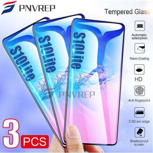 1 2 3 PCS Tempered Glass For Samsung Galaxy A51 A71 A01 A11 A21 A31 A41 A50 A50S S10e Note 10 S10 Lite Full Screen Protector