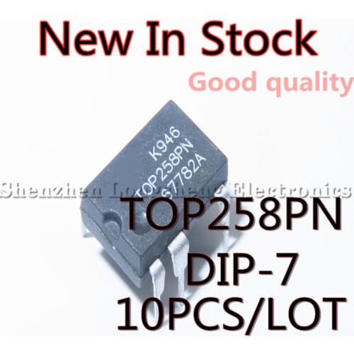 10PCS/LOT TOP258PN TOP258P DIP-7 LCD power management chip