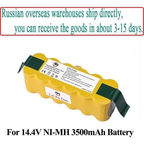 3500mAh 14.4V NI-MH Battery For iRobot Roomba 500 600 700 800 Series Vacuum Cleaner For iRobot Roomba 600 650 700 770 780 800