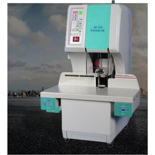 Automatic Binding Machine Document Binding Machine Riveting Tube Binding Machine Can Bind 50MM Thickness Laser Positioning