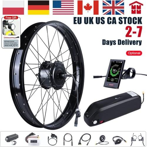 New 2020 Bafang 48V 1000W Rear Hub Motor G062.1000 DC Electric Bike Conversion Kit With Disc Brake For Fat Bike Electronic Kit