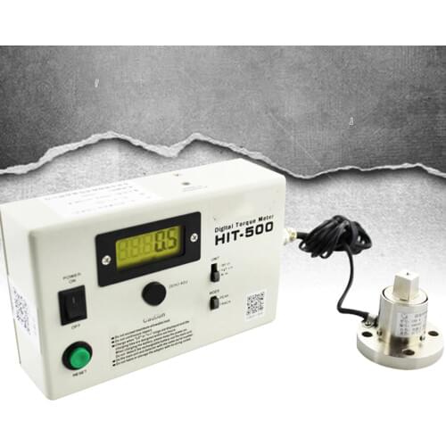 HIT-500 Split Torque Tester Wind Batch Wrench Correction Instrument 0-500N.M Dynamometer Peak Hold Sampling High Stability