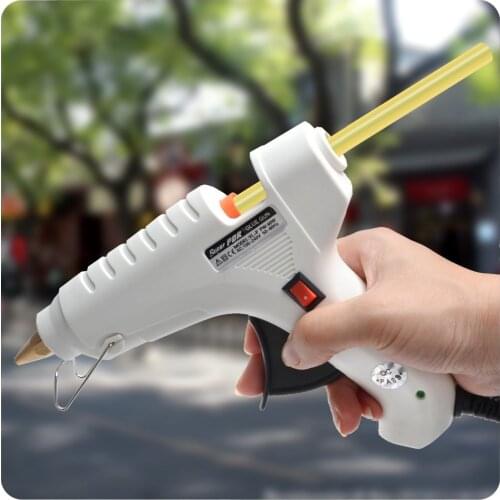 GLCC White Glue Gun High Temperature Heater Melt 12V Mini Guns Repair Tools Stick Set Car Dent Removal DIY Thermo