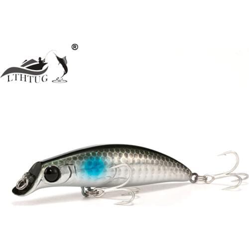LTHTUG Brand Japan Design Hard Bait Salt Water Fishing Lure sasuke 75mm 7g Floating Minnow For Snapper Flounder Bass Chub