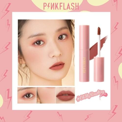 PINKFLASH Lipstick OhMyKissAiry Kiss Air Matte Liquid Lipstick Lasting 8h And Waterproof Lip & Cheek Tint Cosmetic