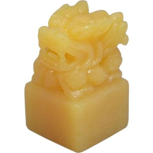 Medallion faucet jade seal ornament Medallion jade seal lettering