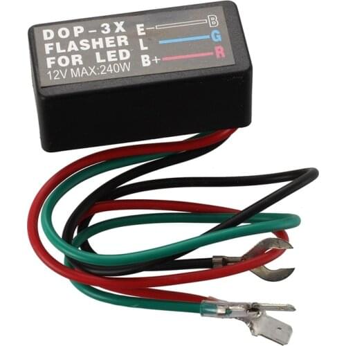 Flasher Relay Flash Relay 3 PIN Universal DC 12V for Motorcycle Car NEW