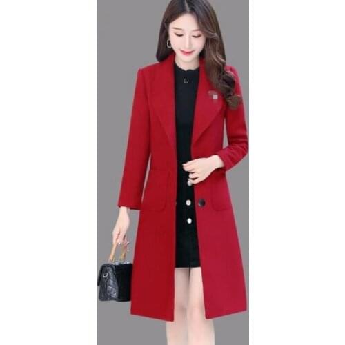 Fashion Womens Jacket 2021 Spring Coat Women Jackets Female Coats Long Slim Girl Jacket Coat Outerwear