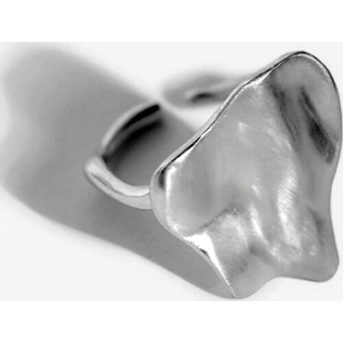 925 Sterling Silver Men Resizable Ring Square Simple Signet Rings for Male Women Couples Wedding Band Engrave Jewelry Gift