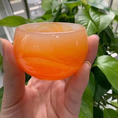Wholesale High Quality Natural Crystal Hand Crafted Agate and Jade Little Bowl For Decoration_XCG