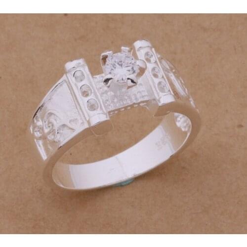 Wholesale Wedding Rings silver plated Fashion jewelry rings WR-159