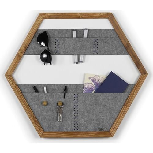 Rafevi Tuva Organizer Board Anthracite