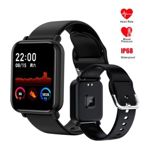 R7 Full Touch Smart Watch Waterproof Smartwatch Men Women Blood Pressure Heart Rate Fitness Tracker R16 Watch For Android IOS