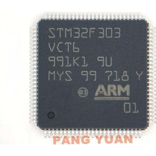ONLY NEW UNUSED AND ORIGINAL PARTS 2pcs-10pcs/lot STM32F303VCT6 LQFP100 FREE SHIPPING