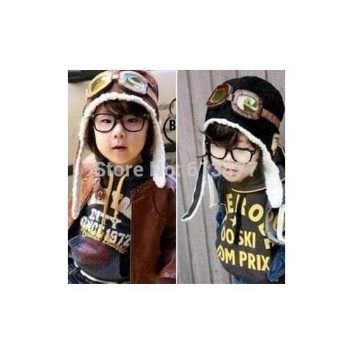 Winter Keep warm knitted hats for boy/girl/kits hats set,scarves, bug/bee infants caps be chilld 2pcs/lot MC23