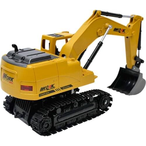 1/24 Remote Control Excavator Construction RC Excavator Toy for Boys & Girls