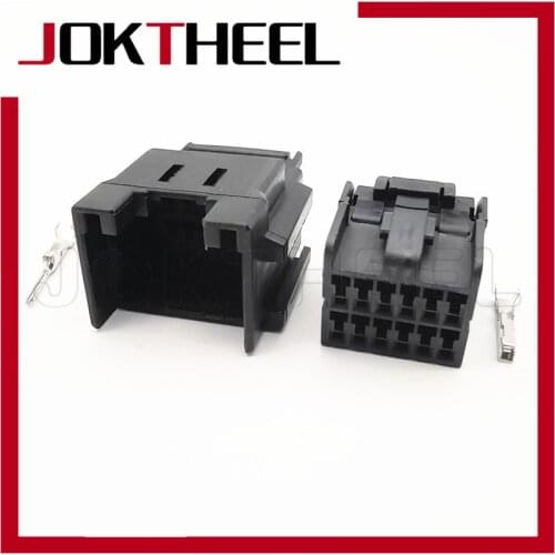 1/5/10/20 sets kit TE 040 type 12 pin way male female housing waterproof electrical wire automotive connector 174058-2 174045-2