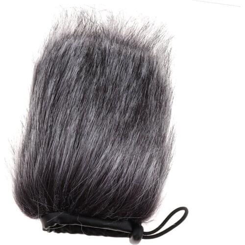 1pc Microphone Furry Windscreen Windshield Muff Furry Cover for NTG-4