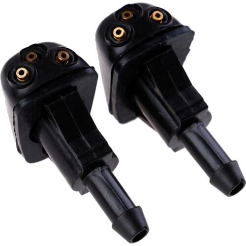 2Pcs/Set Hot Sale Plastic High Quality Windshield Wiper Washer Spray Nozzle