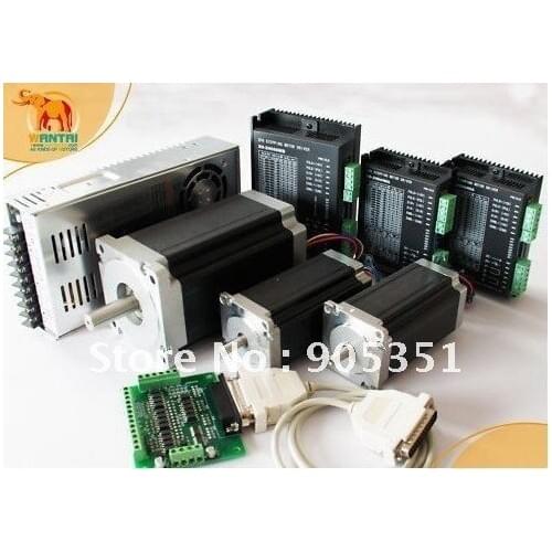 3 Axis CNC controller kit 425oz &1600 oz-in Step Motor