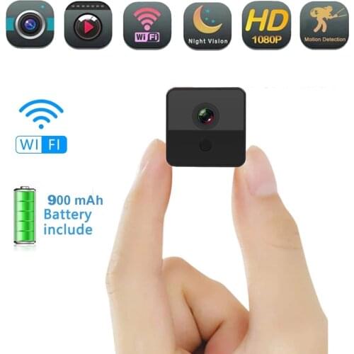 Wireless Wifi Infrared Camera Micro Cam Mini HD 1080P Camcorder Night Vision Motion Sensor Small Recorder Support Hidden TF Card