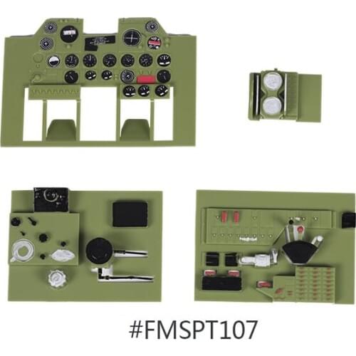 Decorative Plastic Parts for FMS 1500mm P-47 Razorback Scale RC Warbird FMS089