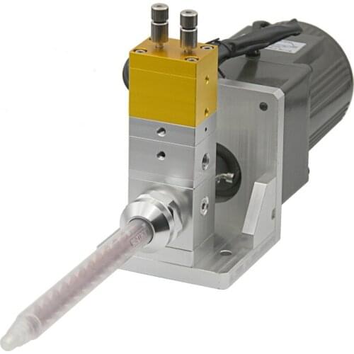 Dynamic mixing valve LED potting valve electric dispensing valve precision motor mixing two-liquid valve