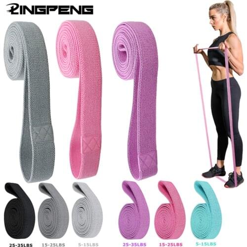 Lengthened Resistance Band Booty Buttocks Fitness Yoga Ring Exercise Gym Household Equipment Leg Thigh Buttocks Hip Squat Belt