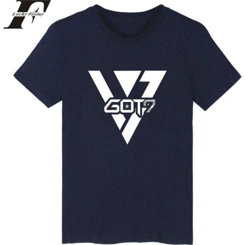 Got7 kpop fashion summer t-shirts hip hop men women t shirt casual summer top tee shirt short sleeve t-shirt plus size XXS-XXXXL