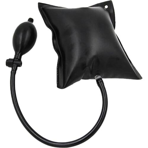 Black Inflatable Air Wedge Pump with for Home Door Window Installation Auto Repair