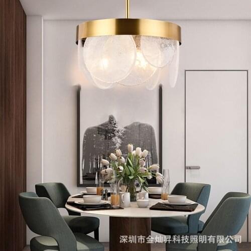 Nordic glass ball luminaire suspendu lustres para quarto lampes suspendues nordic decoration home ventilador de techo