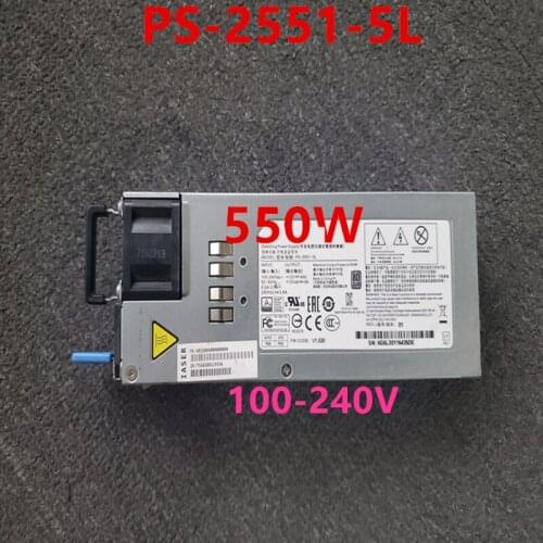 New PSU For Liteon SA5212M4 NF5280 8480 M4 500W Power Supply PS-2551-5L