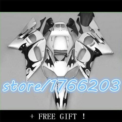 Fairing For YZF-R6 YZF R6 1998-2002 98-02 White Black Motorcycle Accessories & Part