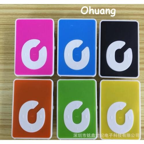 Wholesale 10 pcs Quality Clip C2 Mini MP3 Music Player with TF Card Slot