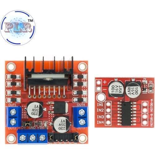 10PCS L298N driver board module stepper motor smart car robot breadboard peltier PLR High Power L298 DC Motor Driver for arduino