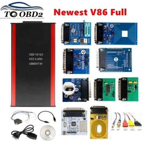 2020 V85 IPROG+ IProg i Prog 85 Programmer with CAN BUS/K-LINE/MB IR/RFID/PCF79XX Supports IMMO/Mileage Correction/Airbag Reset