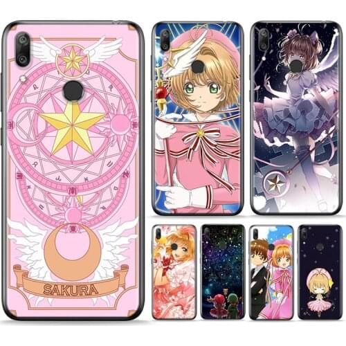 Card Captor Sakuras Anime Silicone Cover For Huawei P Smart 2021 2020 Z S Plus Mate 30 20 10 Pro Lite 2019 2018 Phone Case