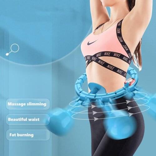Sport Hoop Fitness Equipment Yoga Hoola Hoops Exercise Equipment Removable Smart Fitness Adjustable Waist Weight Loss Counter